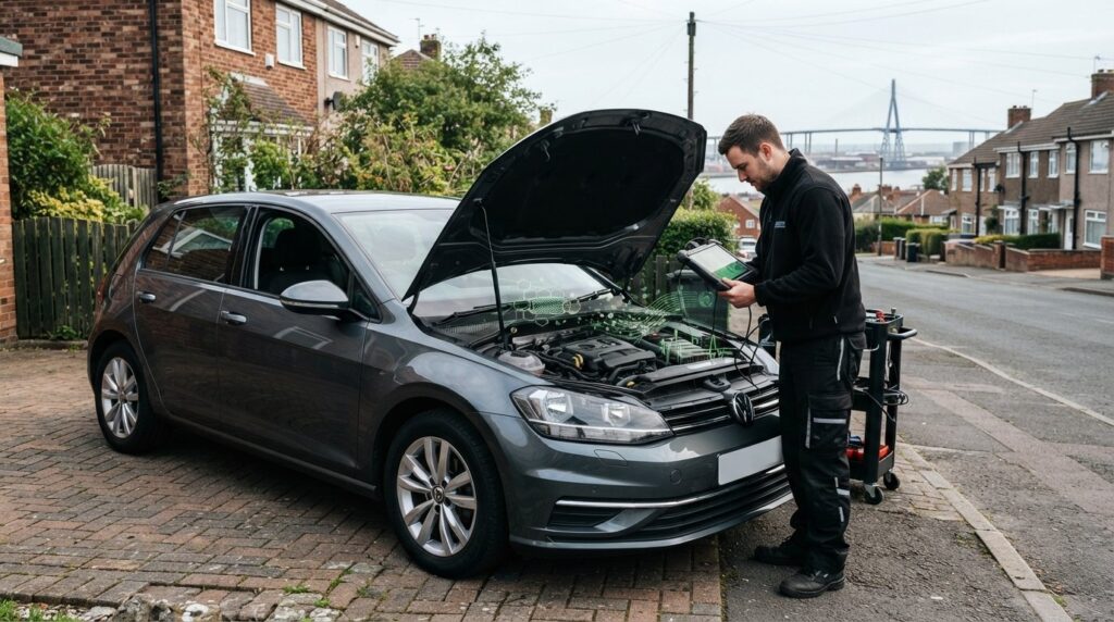 Professional DPF Solution in Sunderland: Mobile Software Calibration